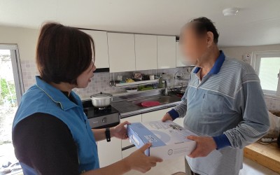 [장성군] 기초생활수급자 안부확인 및 주거개…