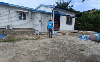 [완도군 청산면]취약계층 주거환경 방문 조사