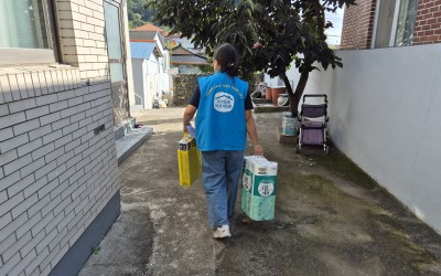 [완도군 청산면]독거어르신 방문 안부 살피기
