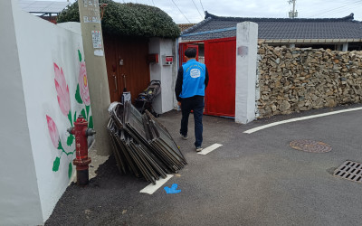 [완도군 청산면]주거환경개선사업 공사 점검