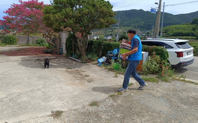 [완도군 청산면]아동 건강 급식 꾸러미 전달