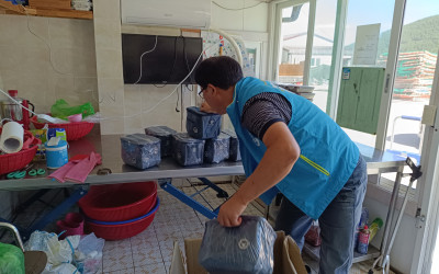 [완도군 청산면]무료급식 식당 위생 및 시설…