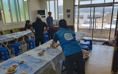 [완도군 신지면] 마을 경로당 생신잔치 지원