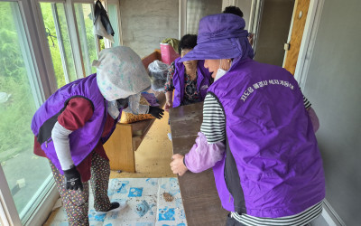 [신안군지도읍]복지대상자 집청소 봉사