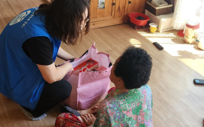 [강진군 성전면] 어르신 안부 살핌 및 물품…