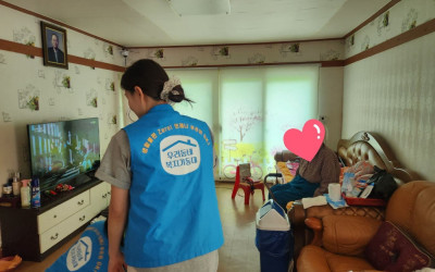 [완도군 약산면] 안부물품 전달