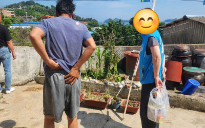 [완도군약산면]어려운이웃가정방문