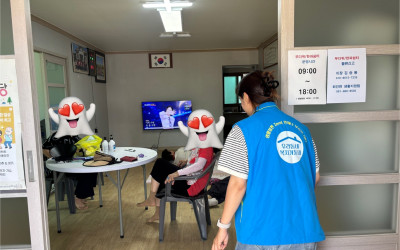 [장흥군 회진면] 폭염 대비 경로당 냉방기기…