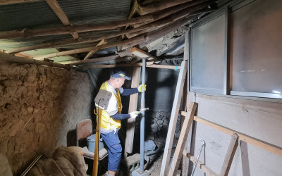 [해남군 송지면] 관내 취약계층 가정 기둥교…