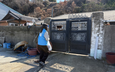 [완도군 약산면] 어려운이웃 가정 방문