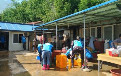 진도군 군내면(호우피해가구 봉사활동)