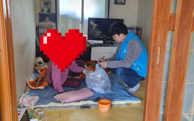 (완도군 소안면) 독거노인 그냥드림 물품전달