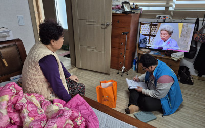 (완도군 완도읍) 사례관리 대상 가정 방문