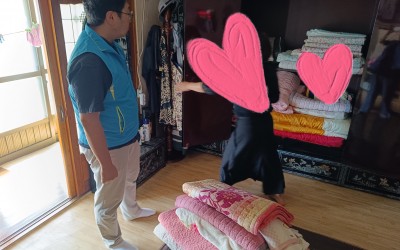 [완도군 청산면]거동불편 어르신 이불빨래 수…