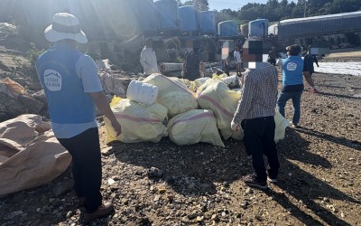 [완도군 고금면] 추석명절 해안가 대청소