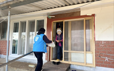 [강진군 병영면] 홀몸어르신 생필품 전달