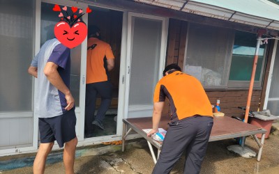 [완도군 금당면]복지기동대와 의용소방대 합동…