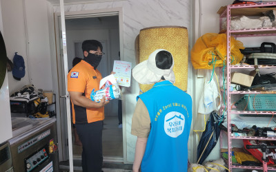 [완도군 금당면] 복지기동대와 의용소방대 합…