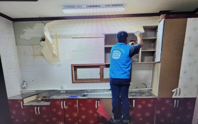 [완도군 금당면]비견리경로당 싱크대 교체 현…