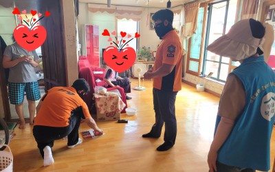 [완도군 금당면]복지기동대와 의용소방대 합동…