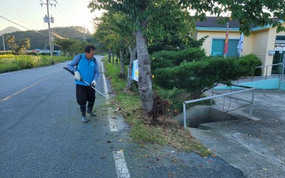 [완도군 금당면]금당공중목욕장 주변 환경정비