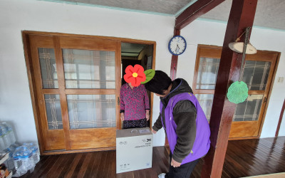 [신안군 자은면]복지기동대 따뜻한겨울나기 물…