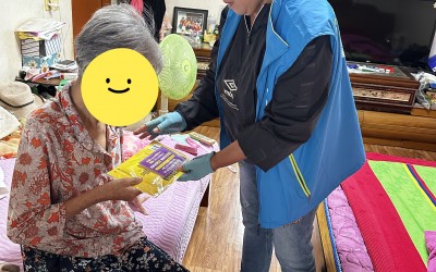 [신안군 자은면]복지사각지대 가정방문 및 홍…