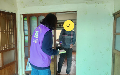 [신안군 자은면]복지기동대 장애인 주택개조사…