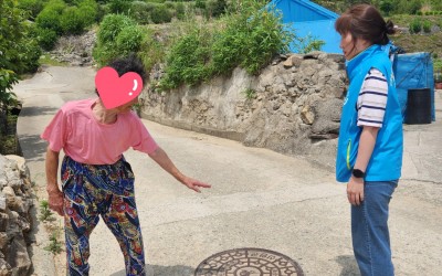 [신안군 자은면]복지기동대 호우대비 취약계층…