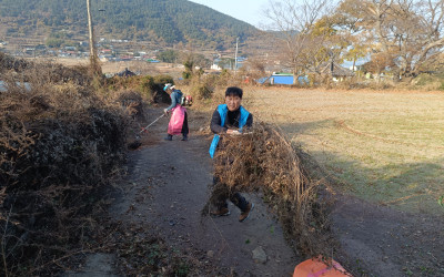 [완도군 청산면]취약가구 주거환경 개선-잡초…
