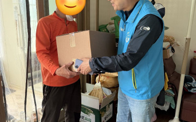 [화순군 춘양면] 복지기동대 먹거리꾸러미 전…
