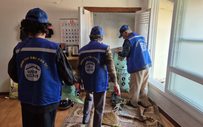 [해남군 문내면] 도배, 장판 교체 및 청소