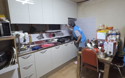 순천시 조곡동 주거개선사업 싱크대 공사!!