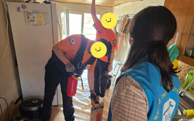 [영광군 백수읍]소방서와 손잡고 고독사 위험…
