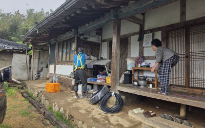 [나주시 세지면] 복지기동대 취약계층 화재예…
