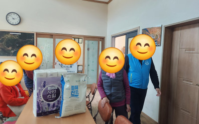 [완도군 약산면]설맞이 경로당 방문