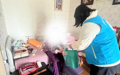 [해남군 옥천면] 사랑의 꾸러미 전달 및 안…