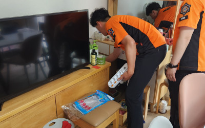 [나주시 성북동] 노후아파트 화재예방 활동