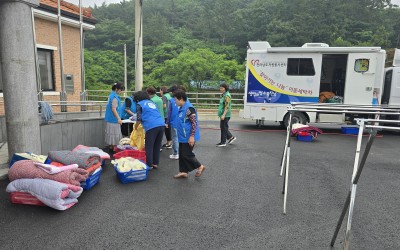 [완도군] 이불세탁 봉사와 복지기동대 홍보&…