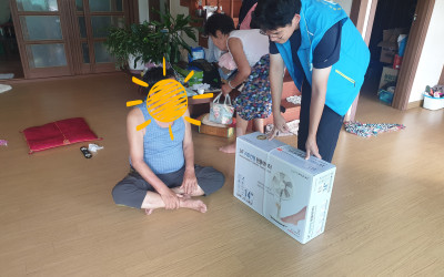 [완도군 고금면] 폭염대비 선풍기 전달