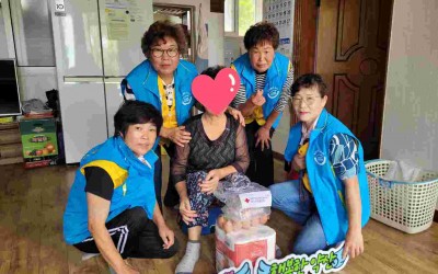 [완도군 약산면]송편떡 나눔행사