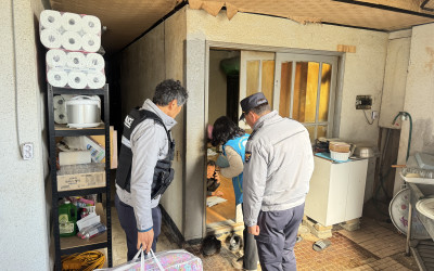 (완도군 금일읍)복지기동대, 금일파출소와 연…