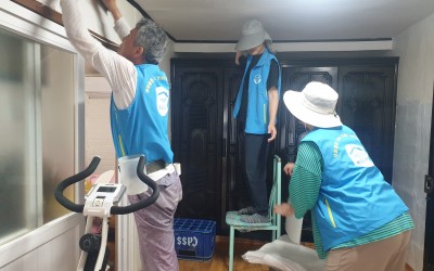 [완도군 고금면]복지기동대 주거환경개선 자원…
