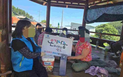 [완도군 약산면]취약계층 및 경로당 방문 안…