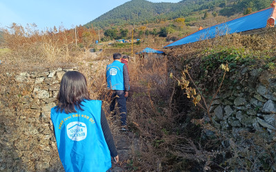 [완도군 청산면]취약가구 주거환경 개선 실사