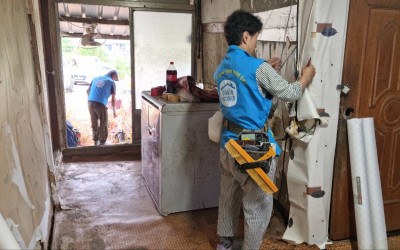 영광군 대마면(주방 도배장판 및 씽크대교체)