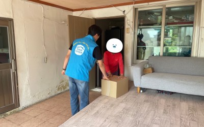 [화순군 청풍면] 사랑의 먹거리 꾸러미 기부…
