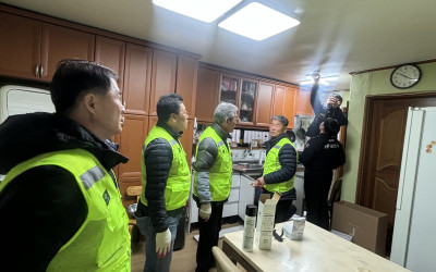 [해남군 삼산면]복지기동대·119 협업 동절…