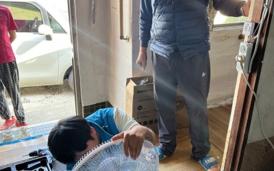 [해남군 북평면] 후원물품 선풍기 전달 및 …