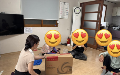 [순천시 서면] 경로당 선풍기 전달 및 안부…
